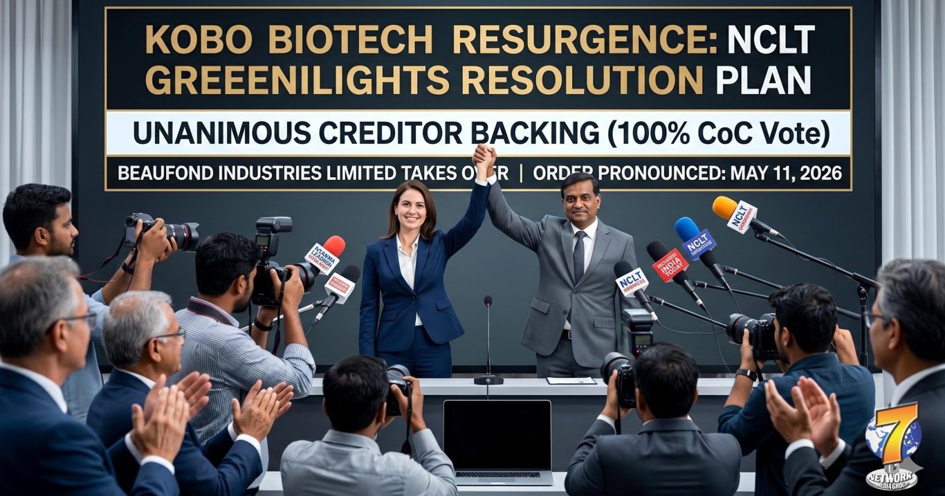 NCLT Hyderabad Clears Resolution Plan: Beaufond Industries to Acquire Kobo Biotech as Going Concern
