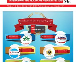 Mapra Laboratories,Paviour Pharmaceuticals,Talent Healthcare, Seagull Pharma,Glowderma & Premier Nutraceuticals are in the race for the prestigious Pharma Leaders Innovative Company of the year 2017