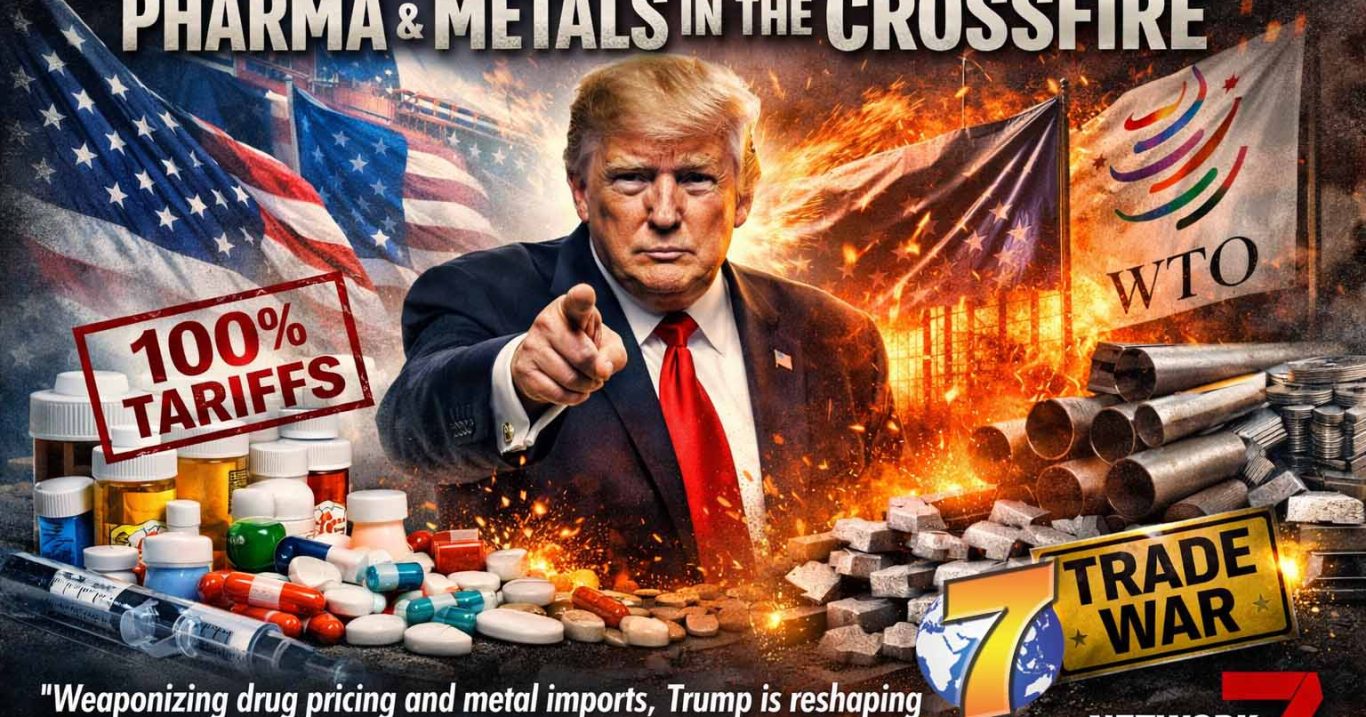 Trump’s Tariff Gambit: Pharma & Metals in the Crossfire of Global Trade